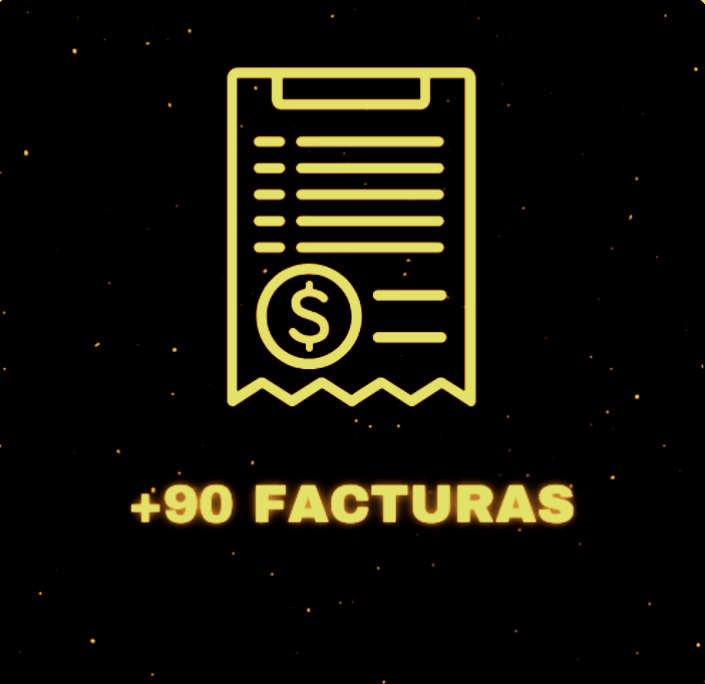 +90 FACTURAS EDITABLES